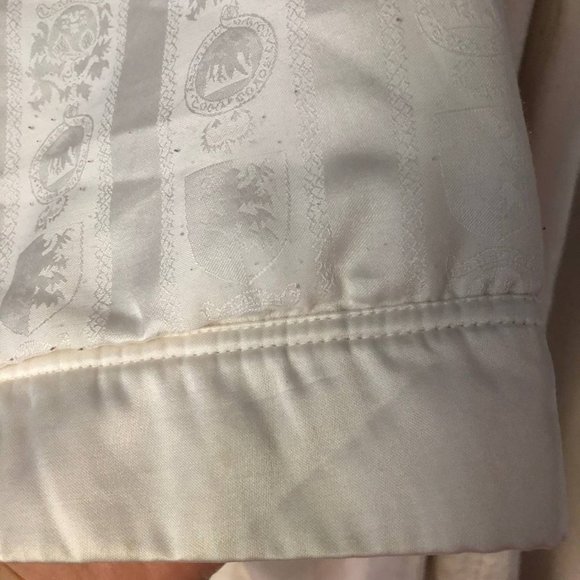 Luxury Vintage TCM Bathrobe Ivory White - Picture 6 of 14